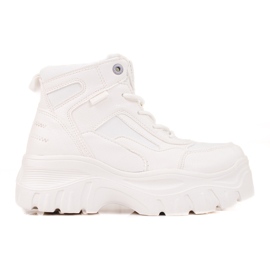 Trapperinnen für Frauen auf der Plattform Big Star KK274369 weiß