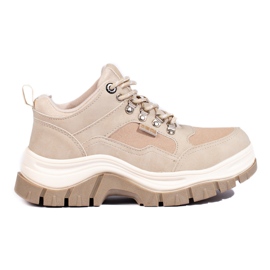 Beige Stiefel Big Star KK274363BE