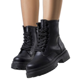 Evento Schwarze isolierte Stiefel von Jolene