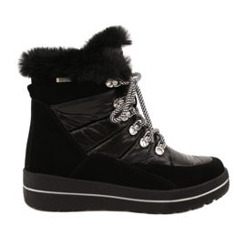 Black Snow Stiefel der Caprice-Frauen wasserdicht 9-26240-29 019 schwarz