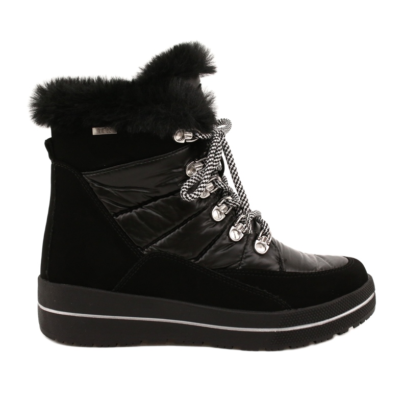Black Snow Stiefel der Caprice-Frauen wasserdicht 9-26240-29 019 schwarz