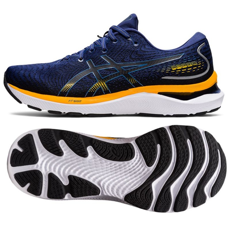 Asics Gel Cumulus 24 M 1011B366 401 Laufschuhe blau