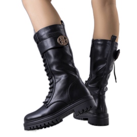 BM Schwarze, isolierte Bicor-Taschen