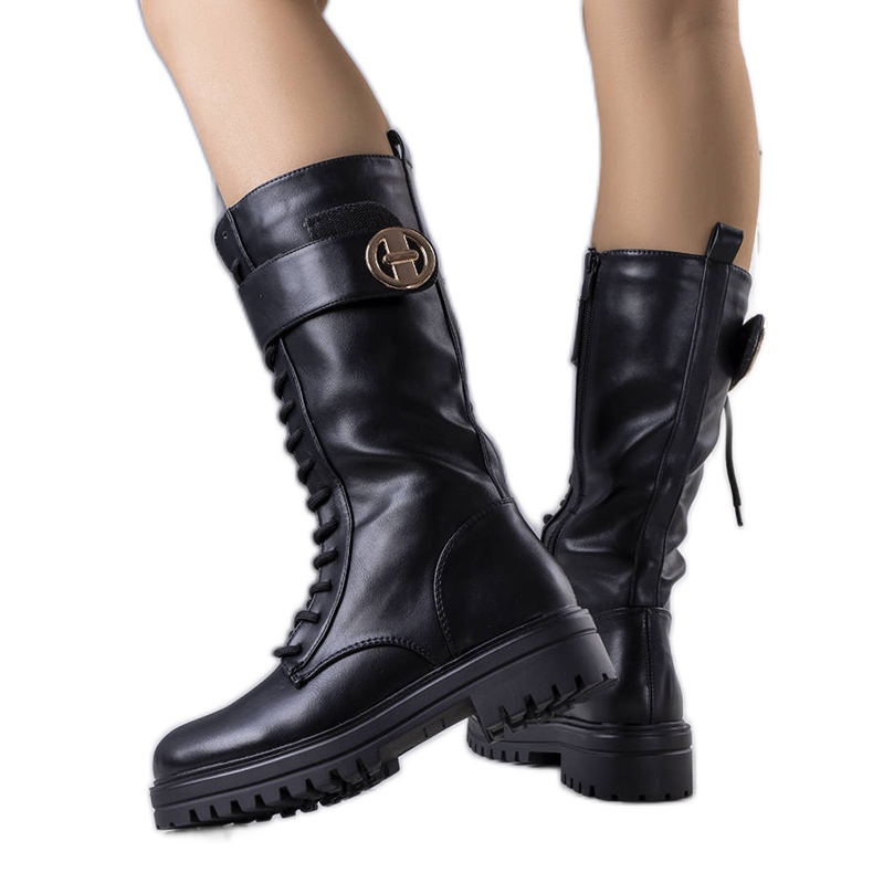 BM Schwarze, isolierte Bicor-Taschen