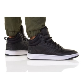 Adidas Hoops 3.0 Mid Wtr GZ6679 Schuhe schwarz