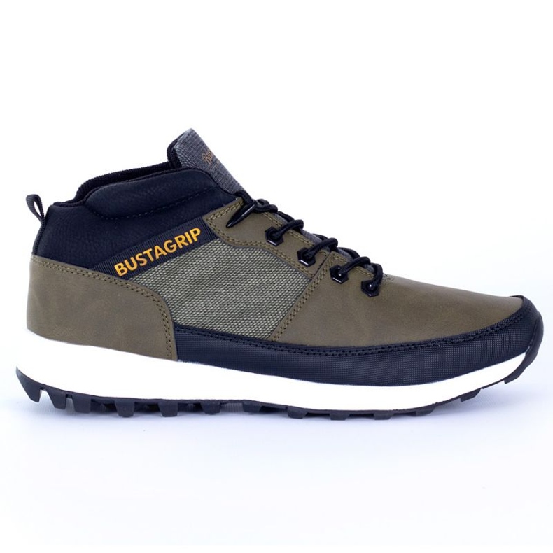 Lederturnschuhe Schuhe Trax Bustagrip M MRM7B grün