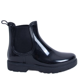 BM Damen Galoschen kurze Jodhpur Stiefeletten Essence Black schwarz