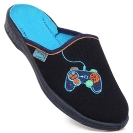 Befado Jr BEF40B Hausschuhe navy blau
