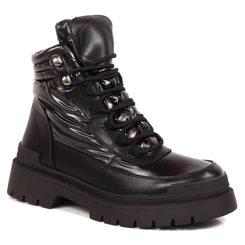 Isolierte Nylonstiefel Sergio Leone W SK402 schwarz