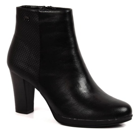 Isolierte High Heels M.Daszyński W SAN8B schwarz