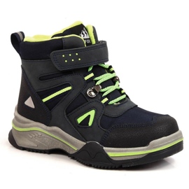 Mit Schafwolle isolierte Schuhe News Jr. EVE383B marineblau