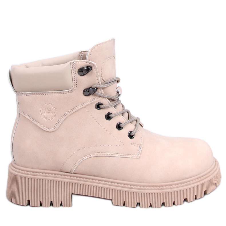 PA1 Trapperstiefel isoliert Basco Beige