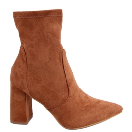 PA1 Wildlederstiefel mit Absatz von Natalie Camel braun
