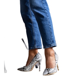 Ephremweiße High Heels