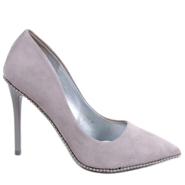 Elegante Damen Pins Linor Grey grau