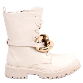 BM Schnürstiefel Barkley Beige