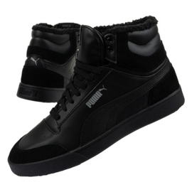 Puma Shuffle Mid Winterschuhe 387609 01 schwarz