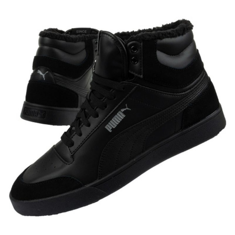 Puma Shuffle Mid Winterschuhe 387609 01 schwarz