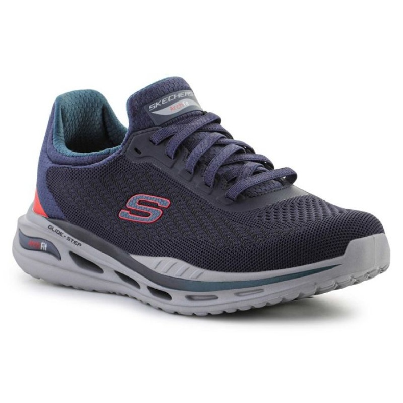 Skechers Arch Fit Orvan-Trayver Schuhe 210434-DKNV blau
