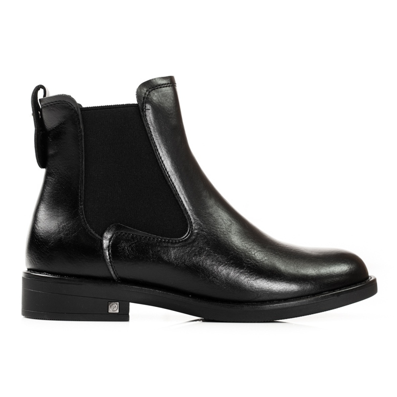 W. Potocki Damen Jodhpurstiefelette mit Isolierung Potocki schwarz