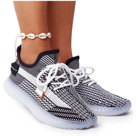 PA1 Sportschuhe auf einer Gelsohle Schwarz Freestyler weiß