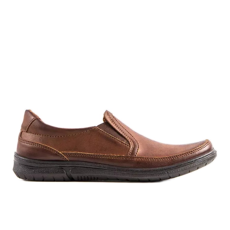 BM Braune Herren-Slipper von Lazar