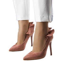 BM Jasmis rosa Rüschenabsätze