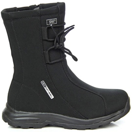 DK wasserdichte Schneestiefel für Damen schwarz