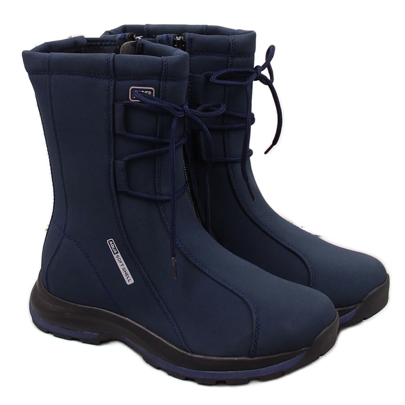 Wasserdichte Schneestiefel für Damen, marineblau DK