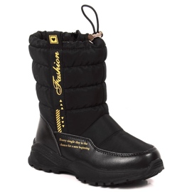 Mit Schafwolle isolierte Schneestiefel Miss Jr EVE391 schwarz