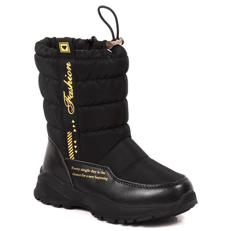 Mit Schafwolle isolierte Schneestiefel Miss Jr EVE391 schwarz