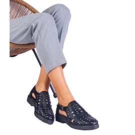 Schwarze Halbschuhe von Eleana