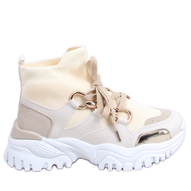 BM Watts Sockensneaker in Beige