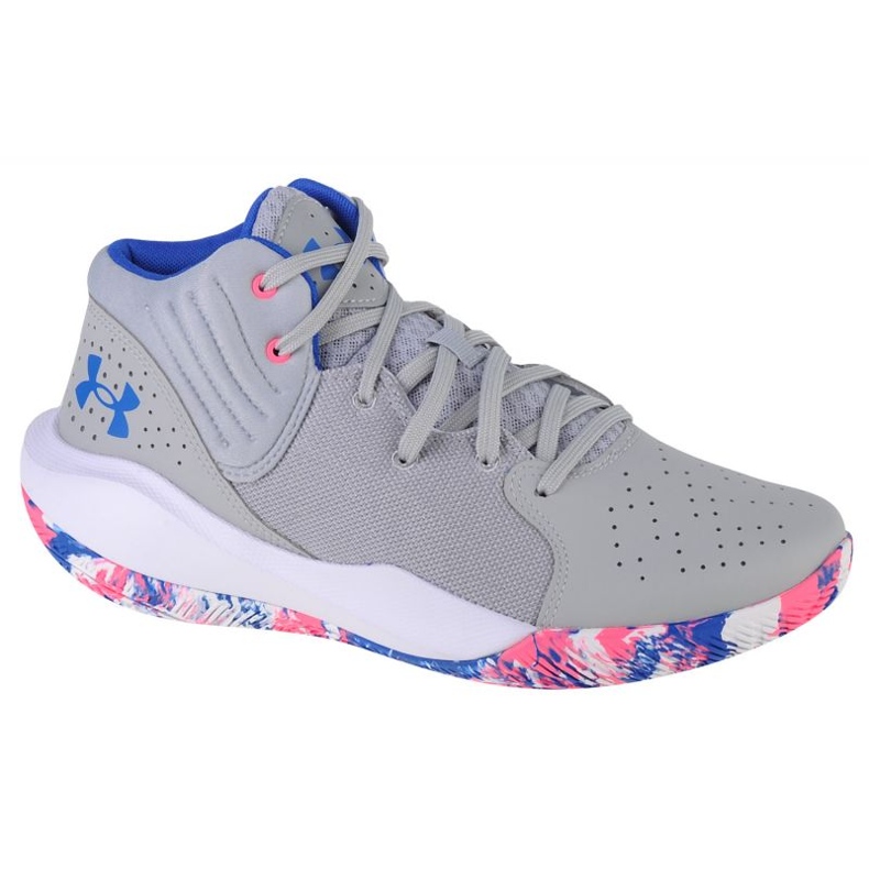 Under Armour Jet 21 M 3024260-109 Basketballschuhe grau grautöne