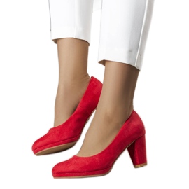 BM Rote Pumps mit hohem Absatz von Lauris