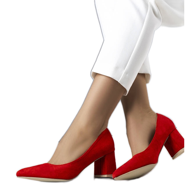 BM Rote Pumps mit Absatz von Sadilla