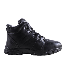 Schwarz lackierte isolierte Trenton-Stiefel