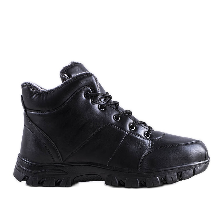 Schwarz lackierte isolierte Trenton-Stiefel