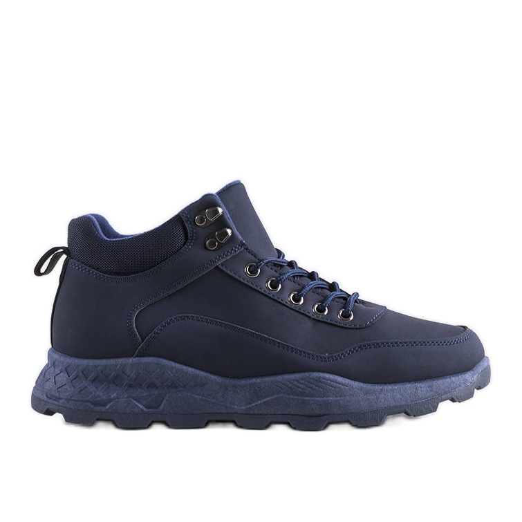 Kyson marineblaue isolierte Stiefel