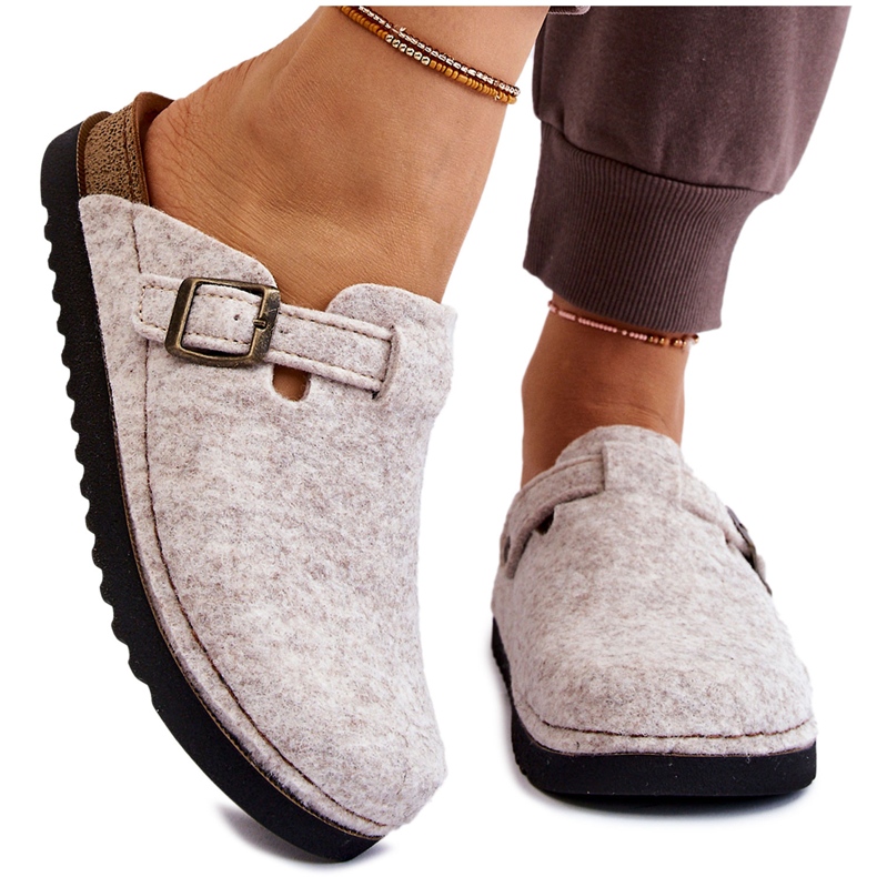 Vorbeugende Hausschuhe für Damen Inblu DJ-07-002 Beige