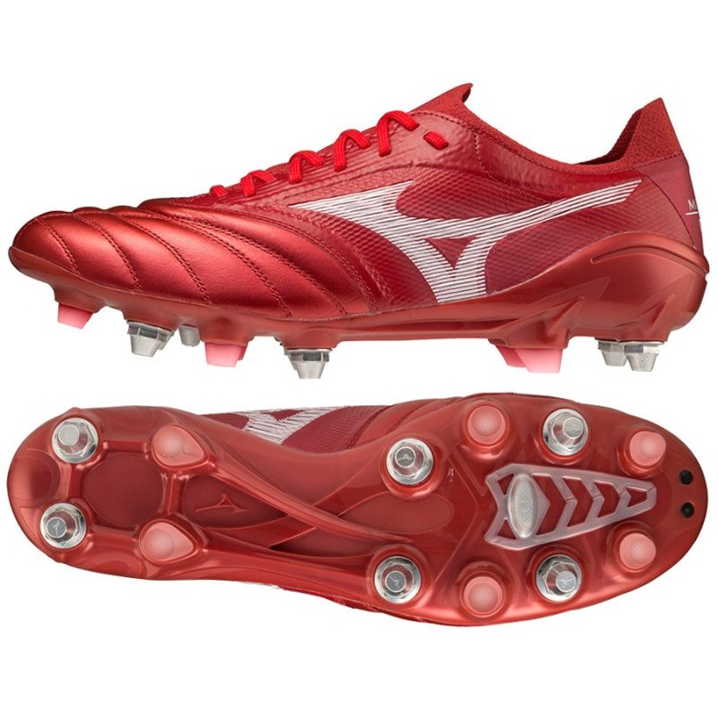 Mizuno Morelia Neo Iii ß Elite Mix M P1GC229160 Fußballschuhe rot orangen und rottöne