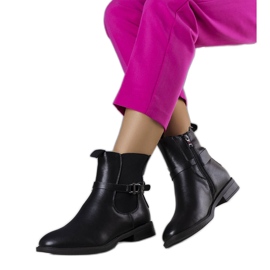 Schwarze isolierte Stiefel von Marisi