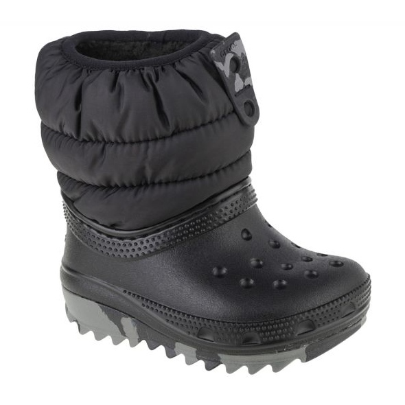 Crocs Classic Neo Puff Boot Kleinkind 207683-001 Schuhe schwarz