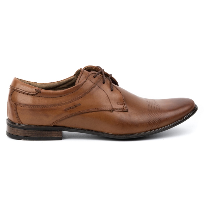 KOMODO Formale Herrenlederschuhe 877L braun