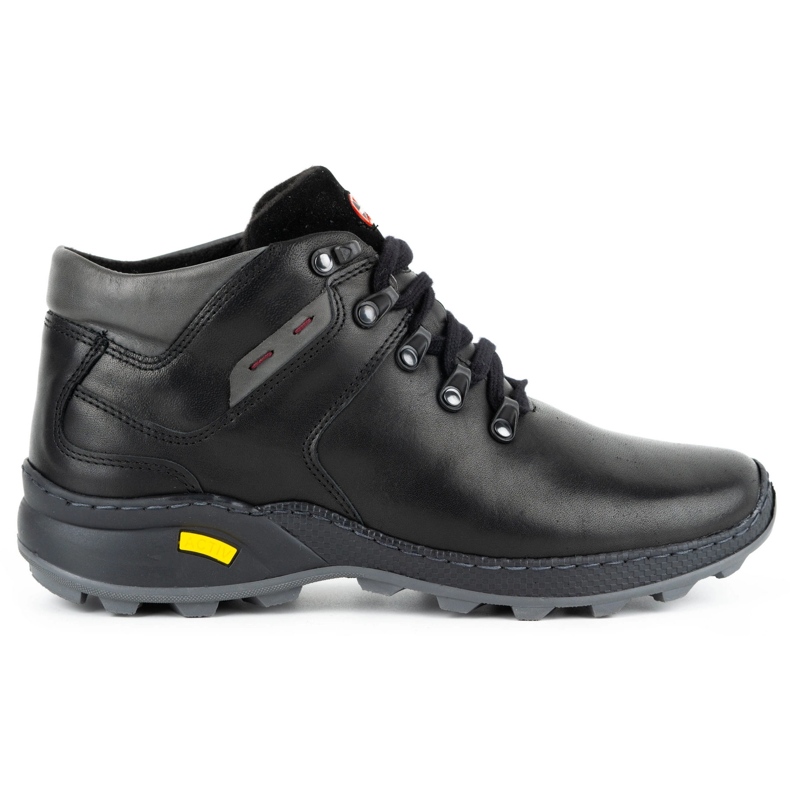 Olivier Herren isolierte Lederschuhe 895MA schwarz