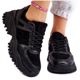 PG1 Modische Sportschuhe Sneakers Schwarz Frezio