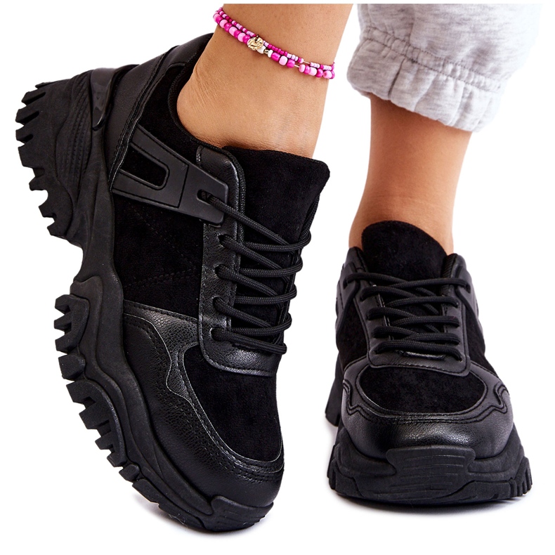 PG1 Modische Sportschuhe Sneakers Schwarz Frezio