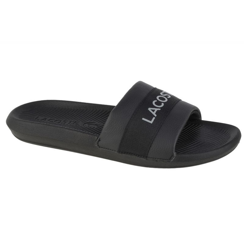 Hausschuhe Lacoste Croco Slide 0721 1 M 741CMA000702H schwarz