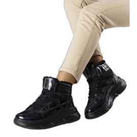 Big Star II274311 schwarze Schneestiefel