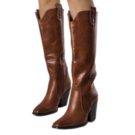 Braune isolierte Stiefel von Seine